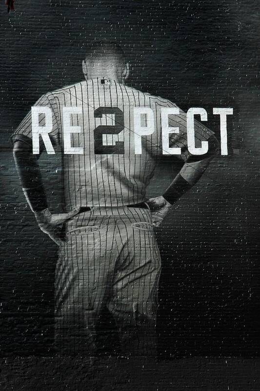 Yankees Poster featuring the photograph Derek Jeter New York by Jewels Hamrick