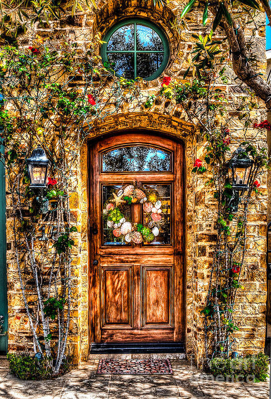 Door Poster featuring the photograph Beautiful Entry by Jim Carrell