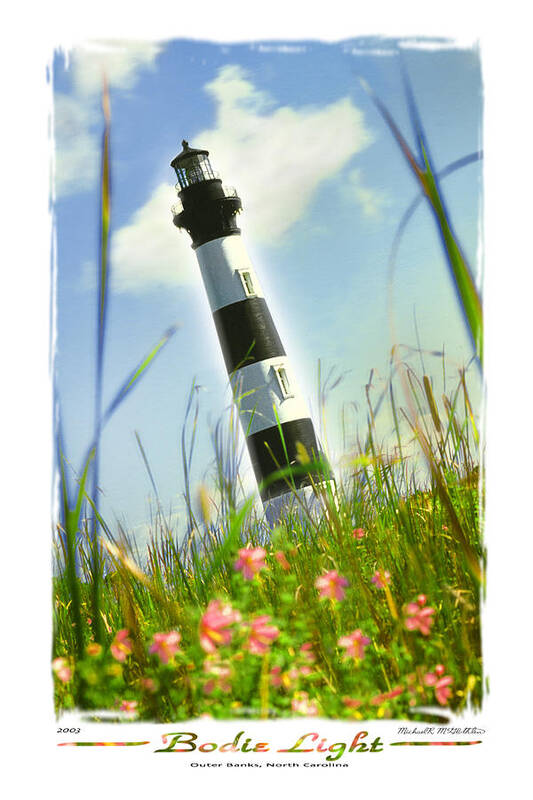 Lighthouse Poster featuring the photograph Bodie Light II by Mike McGlothlen