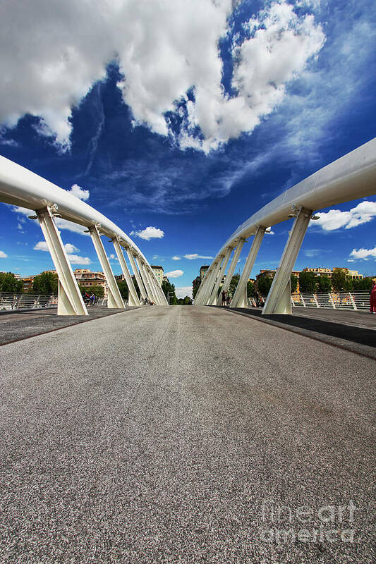 Bridge Poster featuring the photograph Bridge Arch by Stefano Senise