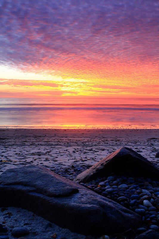 California Poster featuring the photograph By the Shore by Eric Foltz