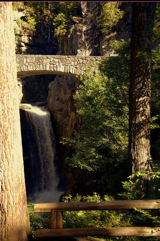 Christine Falls Poster featuring the photograph Christine Falls by Jerry Cahill