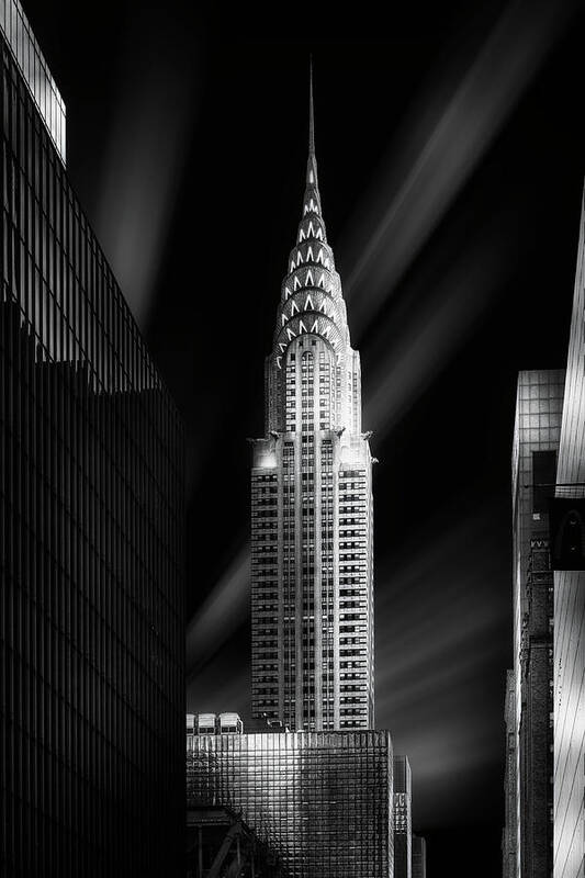 Chrysler Poster featuring the photograph Chrysler Building by Jorge Ruiz Dueso