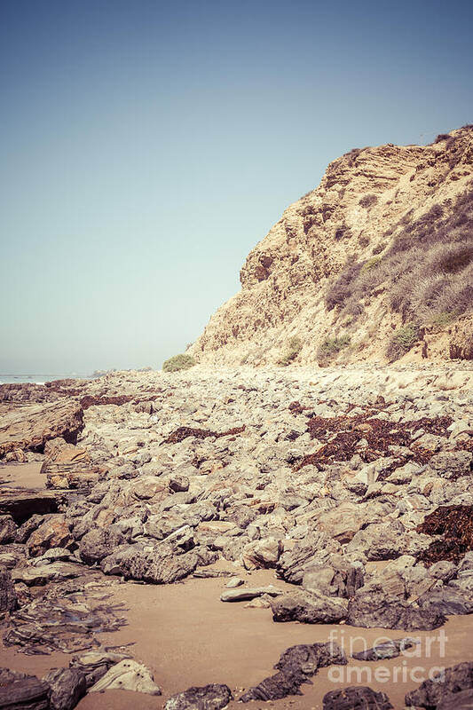 America Poster featuring the photograph Crystal Cove State Park Cliff Picture by Paul Velgos