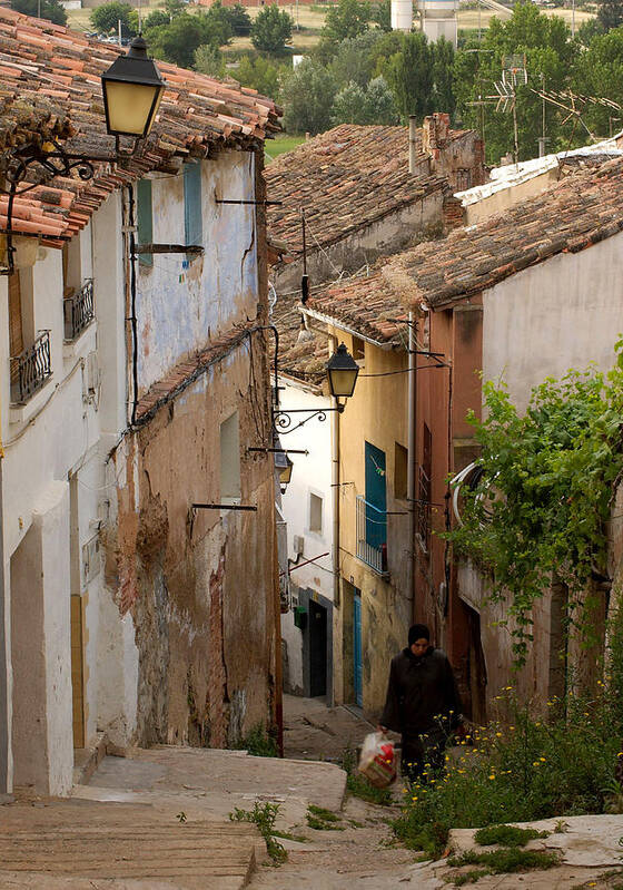 Curruca Poster featuring the photograph Currruca Slope in Calahorra by RicardMN Photography