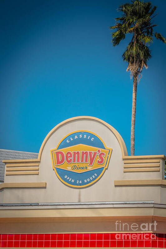 America Poster featuring the photograph Denny's Key West - HDR Style by Ian Monk