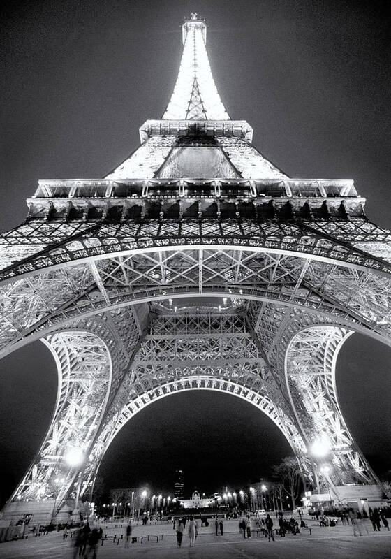 Paris Poster featuring the photograph Eiffel Tower by John Gusky