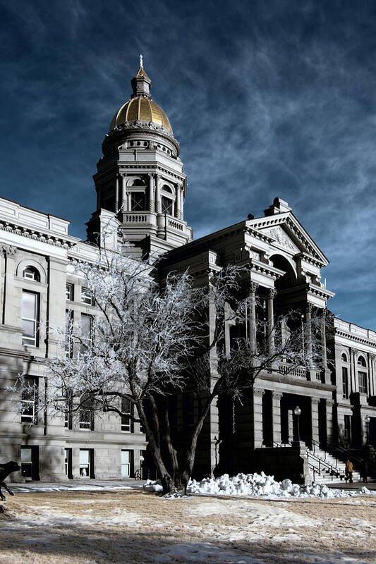 Wyoming Poster featuring the photograph Equality State Dome by Greg Collins