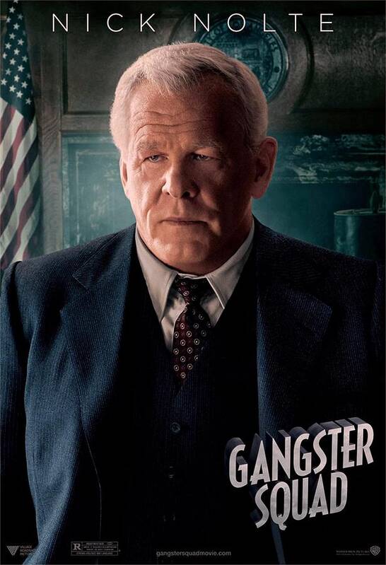 Gangster Squad Poster featuring the photograph Gangster Squad Nolte by Movie Poster Prints