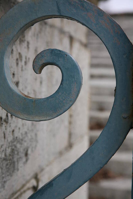 Spirals Poster featuring the photograph Gate Detail...Versailles by Lynn England