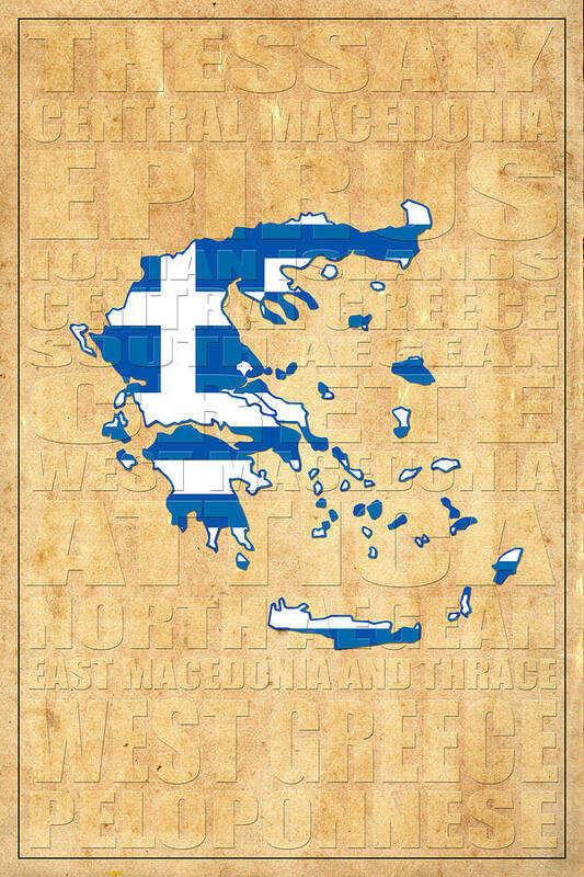 Greece Poster featuring the photograph Greece by Andrew Fare