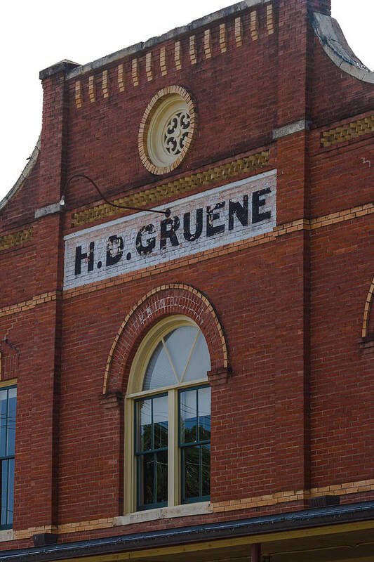 1903 Poster featuring the photograph H D Gruene by Ed Gleichman