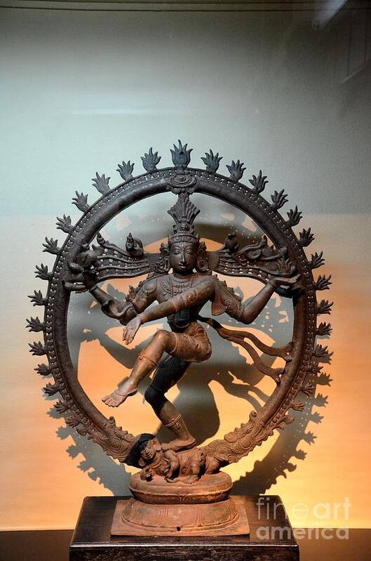 Indian Hindu God Shiva Nataraja In Lotus Pose Flat Vector Illustration  Isolated Stock Illustration - Download Image Now - iStock