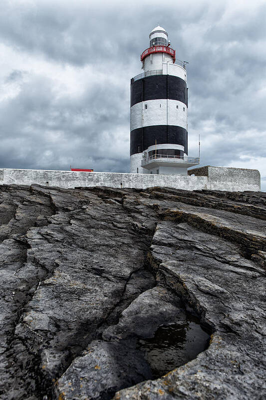 Hook Poster featuring the photograph Hook Head Lighthouse by Nigel R Bell