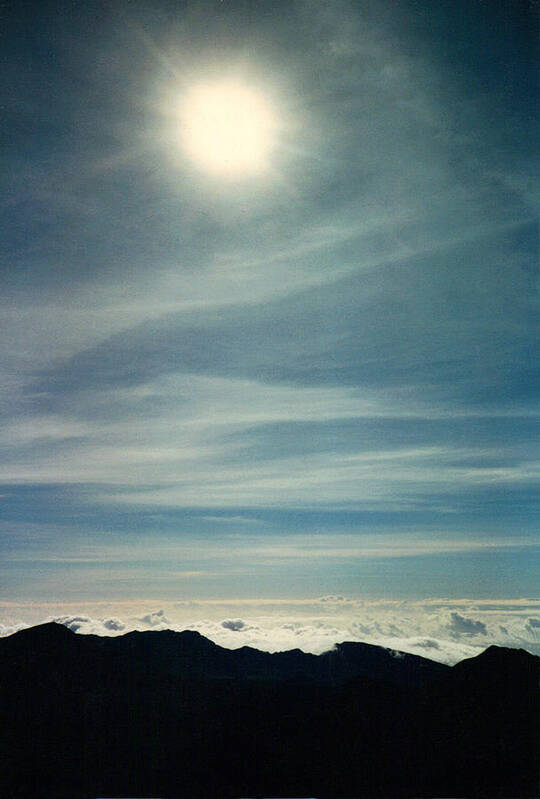 Haleakala Poster featuring the photograph House Of The Sun by Evelyn Tambour