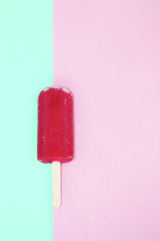 Cool Attitude Poster featuring the photograph Ice Cream Ice Lolly by Kelly Bowden