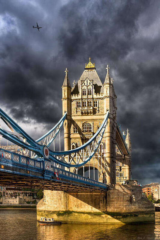 Tower Bridge Poster featuring the photograph Iconic London - Tower Bridge by Mark Tisdale