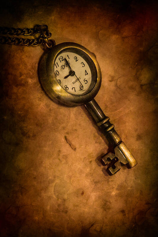 Time Poster featuring the photograph Key to Eternity by Elvira Pinkhas