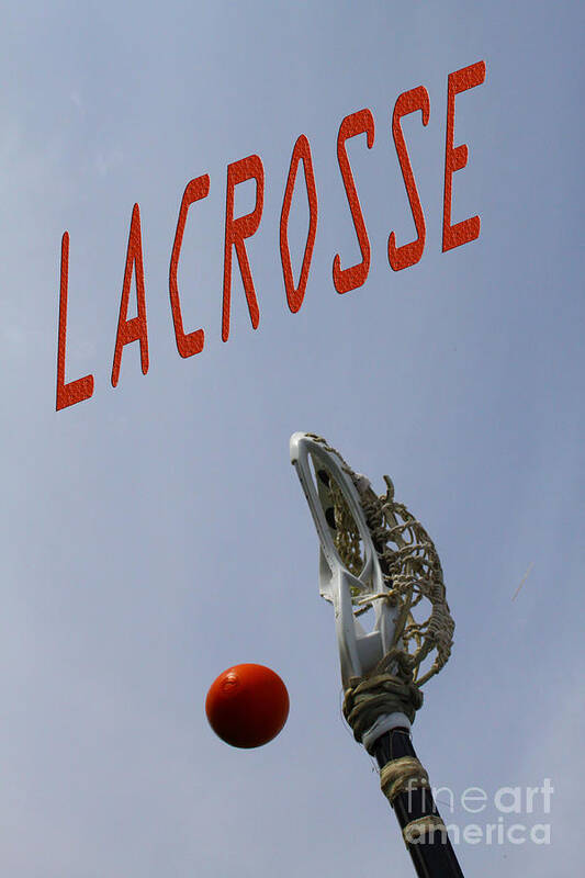 Lacrosse Poster featuring the photograph Lacrosse is the Word 1 by Kristy Jeppson