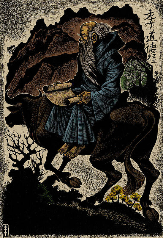 Religion Poster featuring the photograph Laozi, Ancient Chinese Philosopher by Science Source