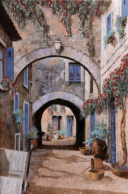Devil Poster featuring the painting L'arco Del Diavolo by Guido Borelli