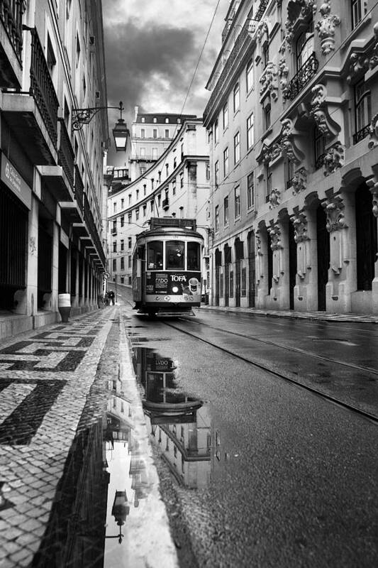 Lisbon Poster featuring the photograph Lisbon by Jorge Maia