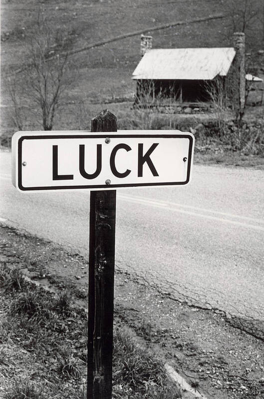 Appalachian Poster featuring the photograph Luck, North Carolina by Bruce Roberts
