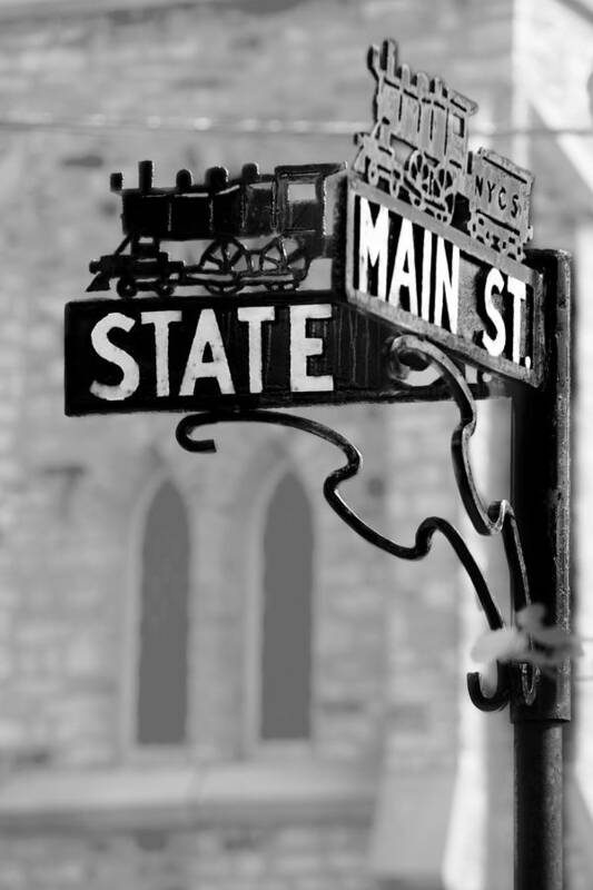 Main Street Poster featuring the photograph Main St III by Courtney Webster
