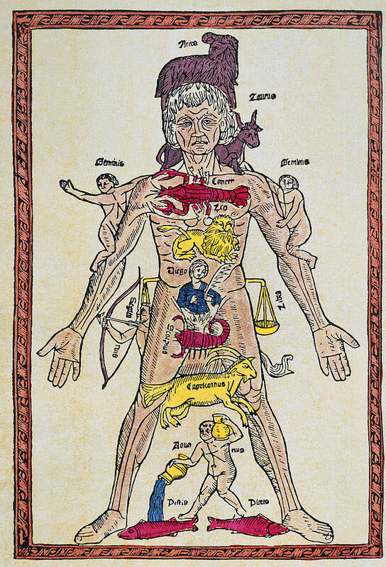 1495 Poster featuring the photograph Man Of Signs, 1495 by Granger