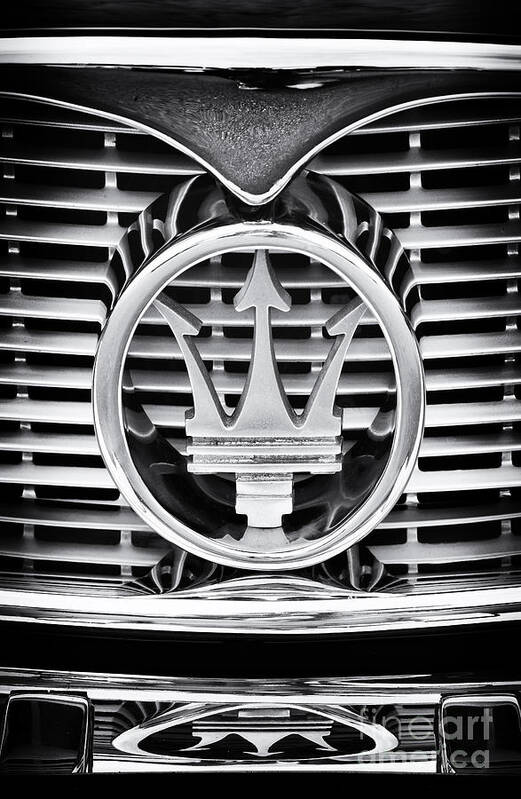 Maserati Poster featuring the photograph Maserati by Tim Gainey