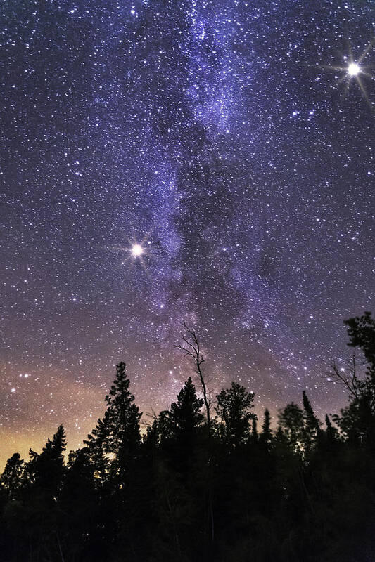 Milky Way Poster featuring the photograph Milky by Nebojsa Novakovic