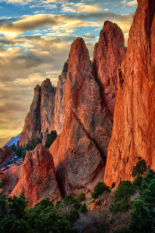 Steve White Poster featuring the photograph Garden of the Gods II by Steve White