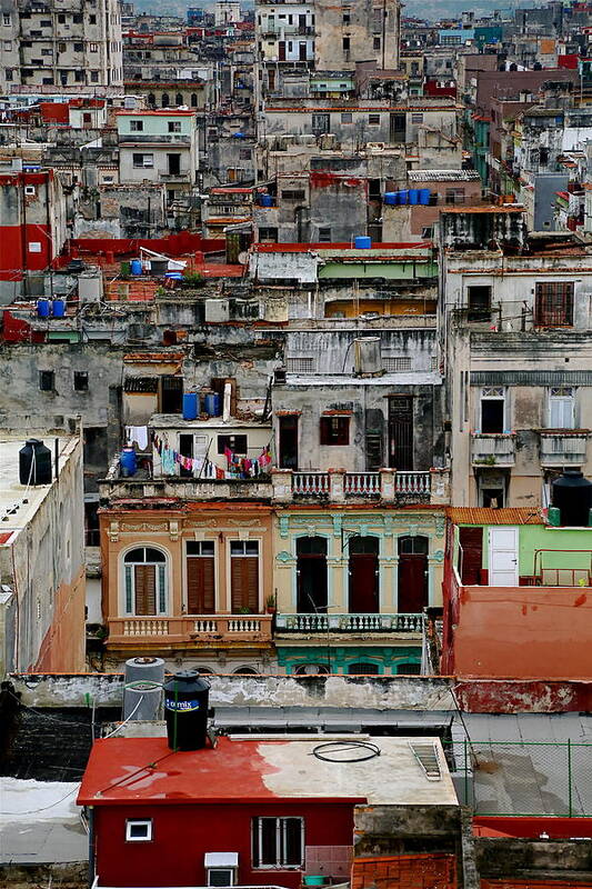 Cuba Poster featuring the photograph Old Havana by Marc Levine