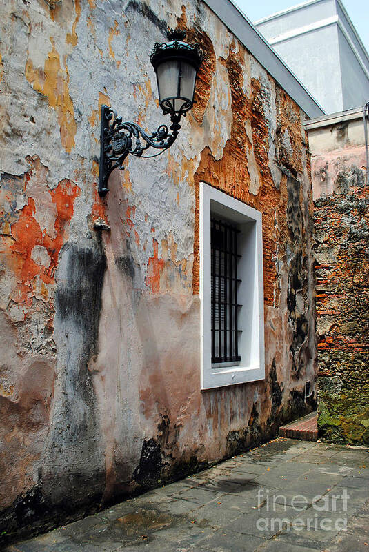 Architecture Poster featuring the photograph Old San Juan Jail by George D Gordon III