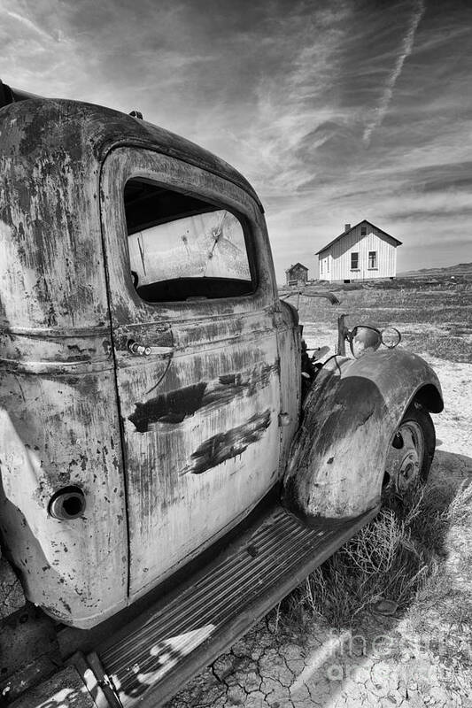Antique Truck Poster featuring the photograph Old Truck 2 by Angela Moyer