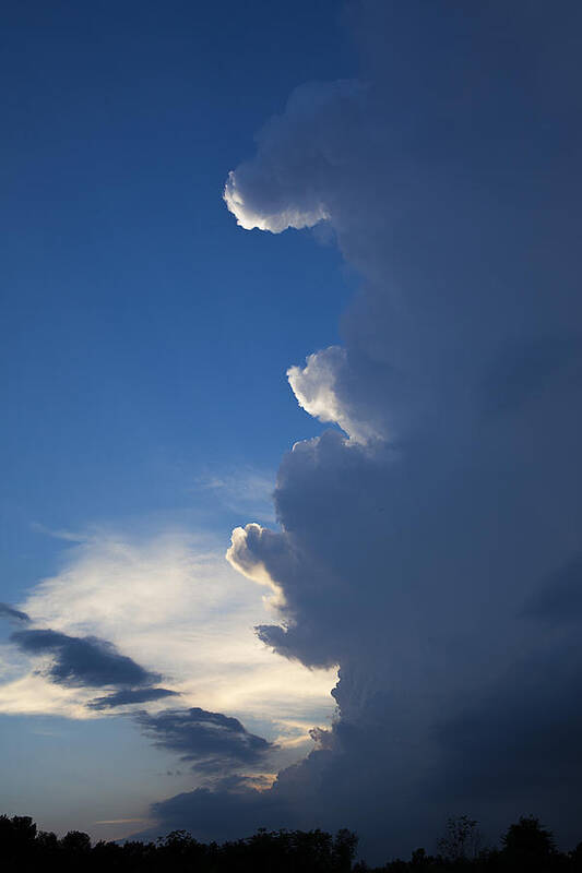 Sky Poster featuring the photograph Ominous Beauty by Monroe Payne