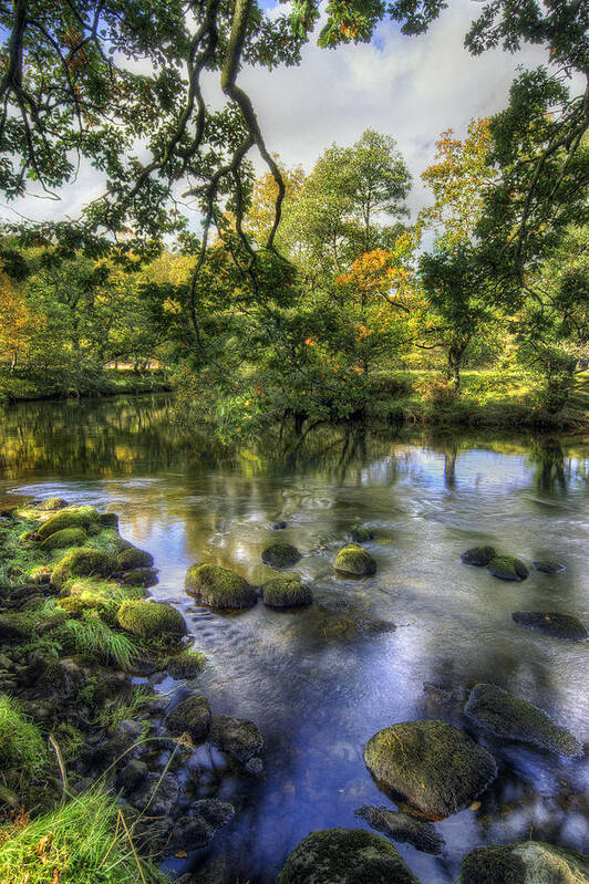 River Poster featuring the photograph Peaceful River by Ian Mitchell