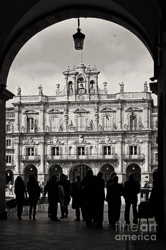 Europe Poster featuring the photograph Plaza Mayor Salamanca by Rudi Prott