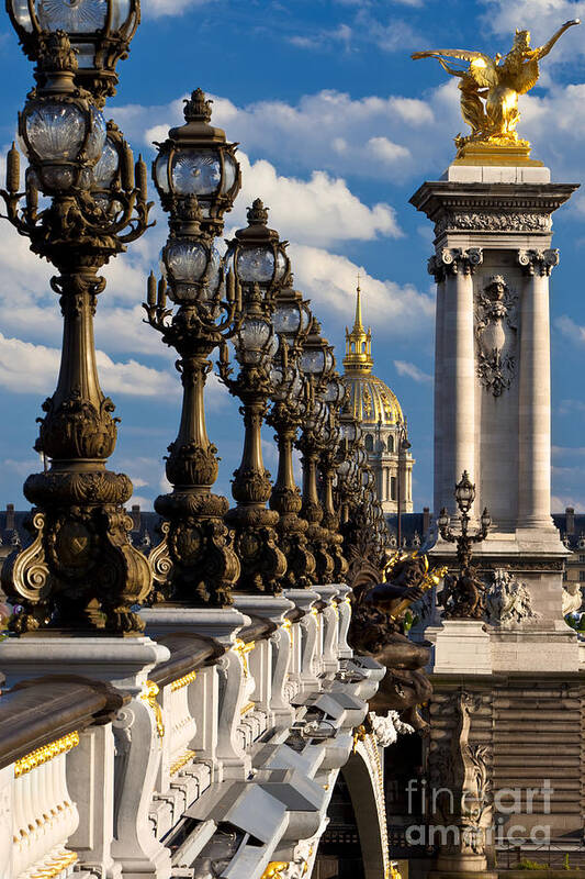 Pont Poster featuring the photograph Pont Alexandre III by Brian Jannsen