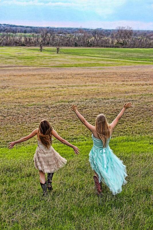 Prom Poster featuring the photograph Prom Time in Texas by Delilah Downs