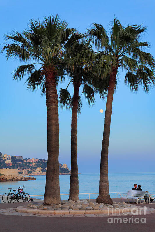 Cote D'azur Poster featuring the photograph Riviera Romance by Inge Johnsson
