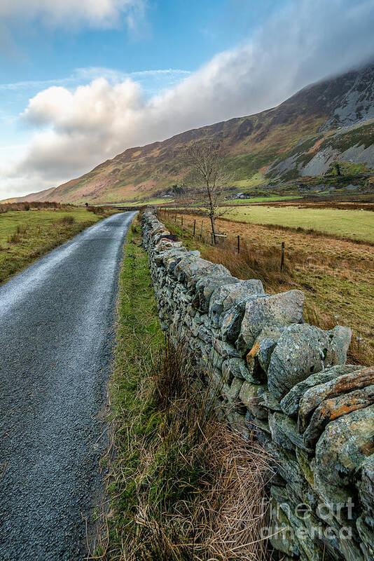 Nant Ffrancon Poster featuring the photograph Roman Road by Adrian Evans