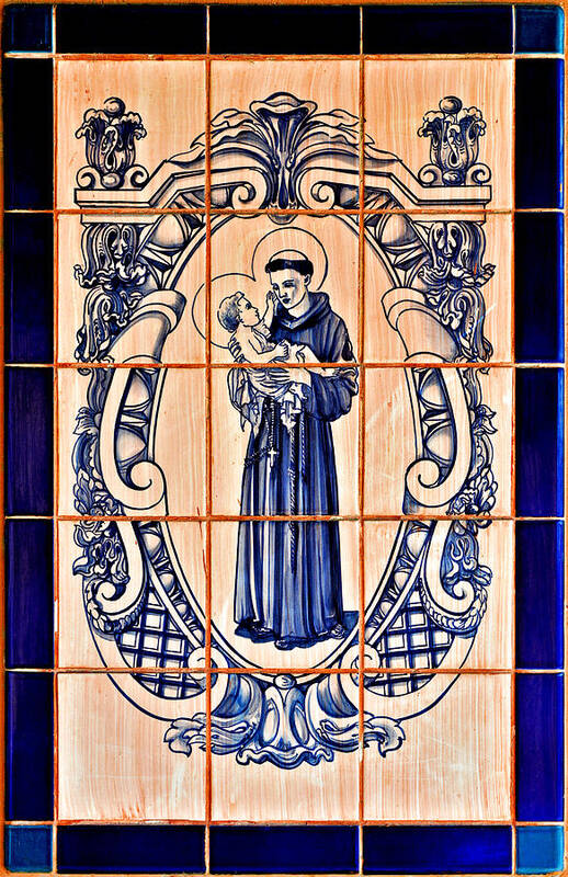 St Anthony Of Padua Poster featuring the photograph Saint Anthony of Padua by Alexandra Till