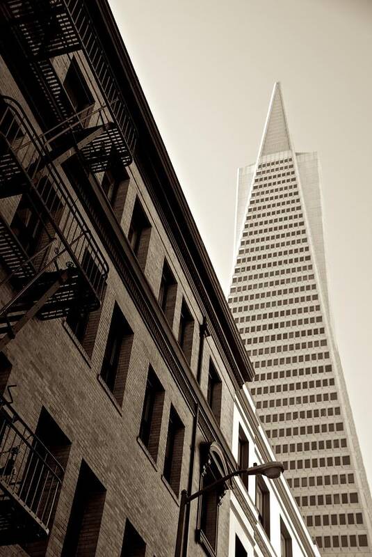 San Francisco Poster featuring the photograph San Francisco Angles by Eric Tressler