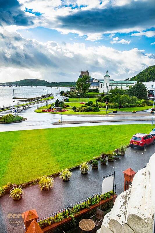 Kef Poster featuring the photograph Scenic Oban Scotland by Cliff C Morris Jr