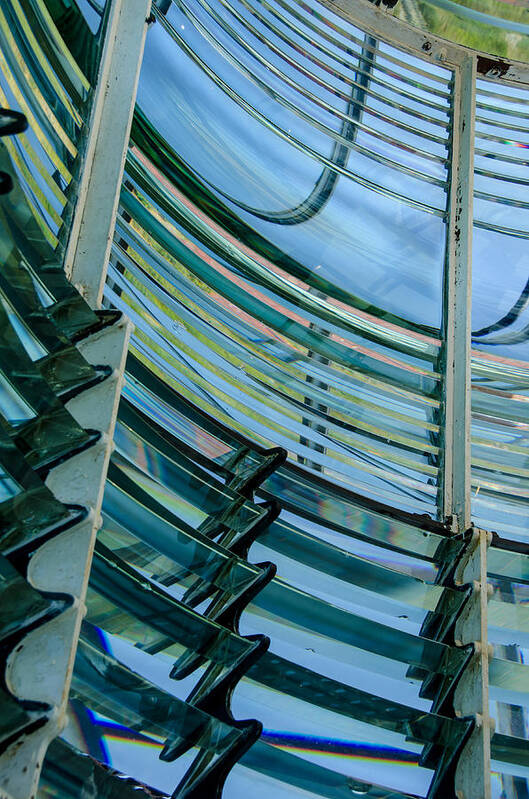 Fresnel Lens Poster featuring the photograph Seguin Fresnel by Jennifer Kano