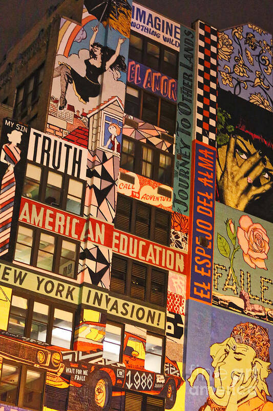 Nyc Poster featuring the photograph Sensory Overload by Kate Purdy