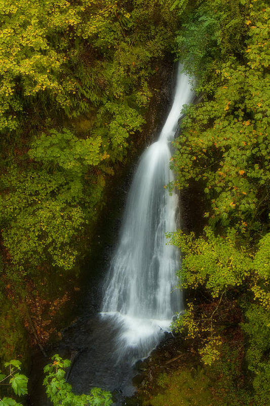 Waterfall Poster featuring the photograph Shepperds Dell Dreams by Jon Ares