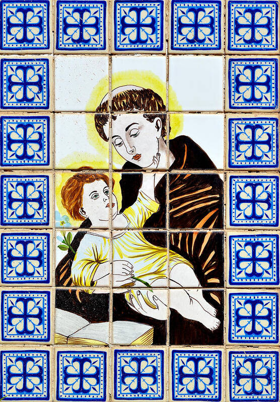 St Anthony Of Padua Poster featuring the photograph St Anthony of Padua by Alexandra Till