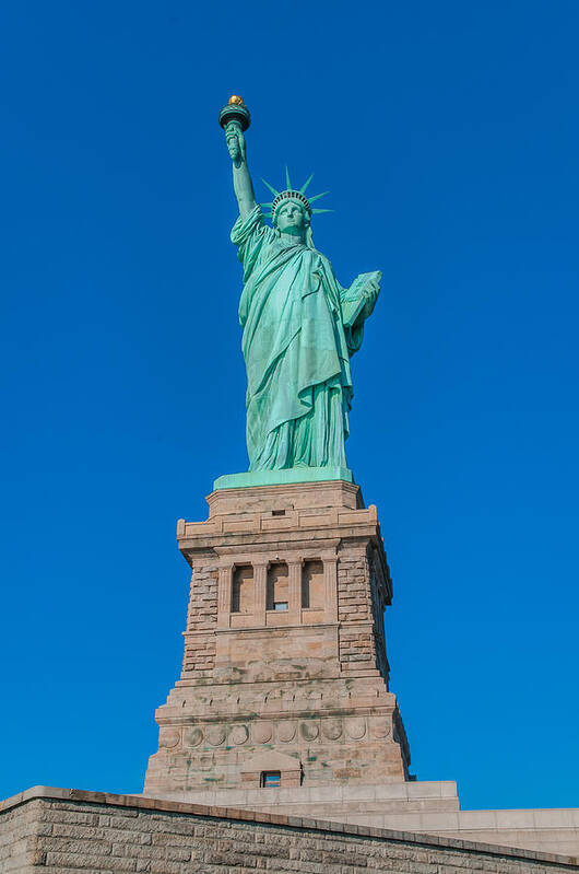 Statue Of Liberty Poster featuring the photograph Statue of Liberty by Chris McKenna